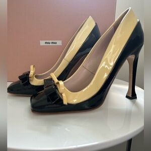 Miu Miu 4” Patent Leather Shoes